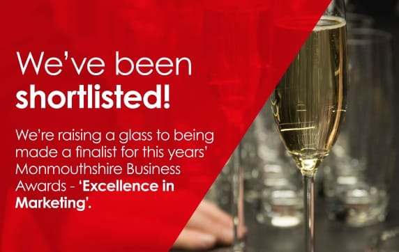We've been shortlisted for the Monmouthshire Business Awards